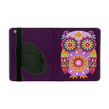 Groovy abstrakter Eule iPad Fall