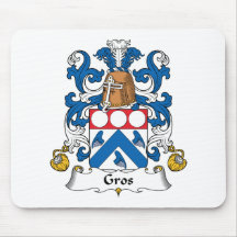 Gros-Familienwappen Mauspads