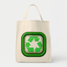 Groß recyceln Sie Symbol-Lebensmittelgeschäft-Tasc