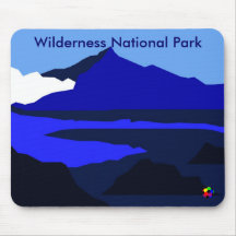 Großartige Wildnis-Nationalpark Mousepads