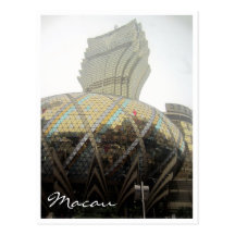 großartiges Lissabon-Gold Postkarte
