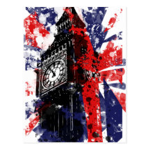 Großbritannien - Big Ben Westminster Postkarte