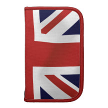Großbritannien-Flagge Folio Planer