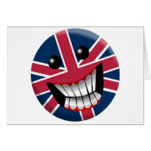 Großbritannien Grußkarte