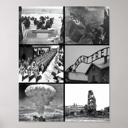 Große Anlässe von WWII Posterdrucke