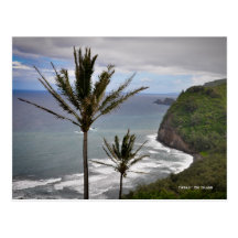 Große Insel Hawaiis - Palmen Postkarten