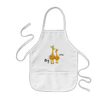 Große kleine Giraffe Schürzen