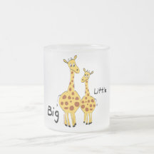 Große kleine Giraffe Teetassen