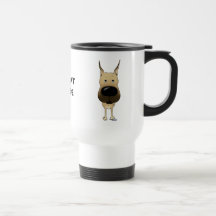 Große Nasen-Deutsche Dogge Teetassen
