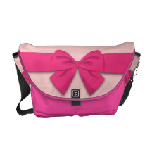 GROSSE ROSA BOGEN-RICKSHAW-BOTE-TASCHE KURIER TASCHEN