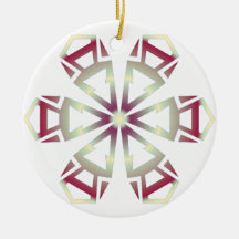 große Schneeflocke Weihnachtsbaum Ornament