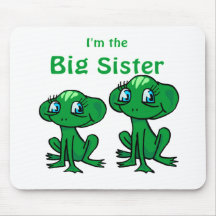 große Schwester des Frosches Mauspad