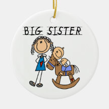Große Schwester mit Baby-Bruder-Geschenken Ornament
