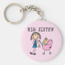 Große Schwester mit kleine Schwester-T-Shirts und  Schlüsselband