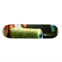 Große Spulen des Fadens Personalisierte Skateboards