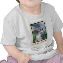 Große Wand der China Tshirts