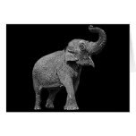 GROSSER ASIATISCHER ELEFANT - INDISCHER ELEFANT KARTE