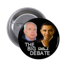 Großer Debatten-Knopf Button