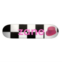 GROSSER HUT, rosa Hut zane Brett Personalisierte Skateboards