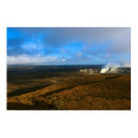 großer Inselvulkan kilauea Kraters poster