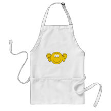 Großer Ohr-Smiley Schürze