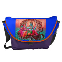 GROSSER RICKSHAW-BOTE BAG-VISHNUDESGN KURIER TASCHEN