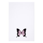Großer rosa u. schwarzer Schmetterling - personifi Individuelle Büropapiere