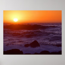 Großer Sur Sonnenuntergang Posterdrucke
