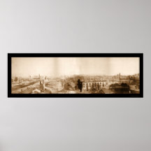 Großes Feuer-Chicago-Foto 1871 Plakatdrucke
