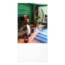 Großes Spinnrad Photokarten