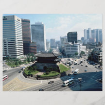 Großes Südtor (Sungyemun), Seoul, Südkorea Bedruckte Flyer