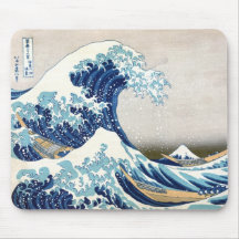 Großes Welle Hokusai 葛飾北斎の神奈川沖浪裏 Mauspads