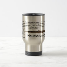 Großformatig (15 Unze.) Reise Oboe Becher mit Deck Kaffee Tassen