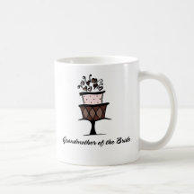 Großmutter des Braut-Kuchens Kaffee Haferl
