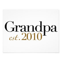 Großvater Est 2010 Ankündigungskarte