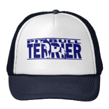 Gruben-Stier-Terrier-Silhouette Baseball Mütze