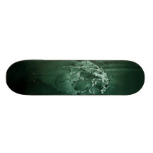 Grün-"Furcht-" Drache Individuelles Skateboard