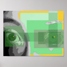 Grün Plakat