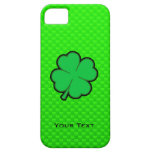 Grün vierblättriges Kleeblatt iPhone 5 Cover