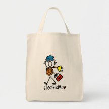 Grundlegende Elektriker-T-Shirts und Geschenke Leinentasche