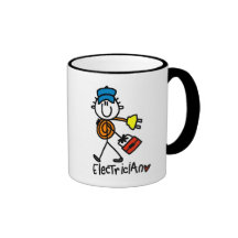 Grundlegende Elektriker-T-Shirts und Geschenke Teetasse