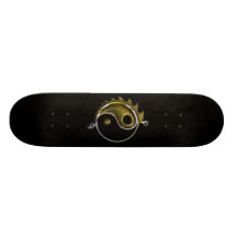 Grundlegendes schwarzes Dualitäts-Brett Personalisiertes Deck