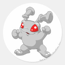 Grundo Silber aufkleber