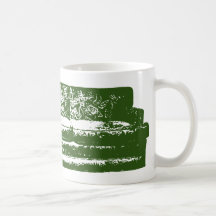 grüne Couch Kaffee Tasse