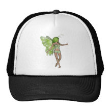 Grüne Dame Fairy 5 - Kunst der Fantasie-3D - Retrocap