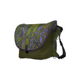 Grüne FriedensRickshaw-Bote-Tasche Kurier Taschen