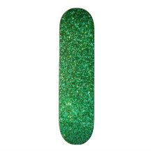 Grüne Imitat-Glittergraphik Individuelle Decks