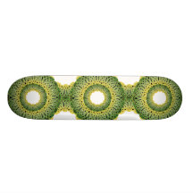 Grüne keltische Kreis-Knüpfarbeit Skatebords Individuelle Decks
