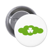 grüne Kleeblattwolke buttons