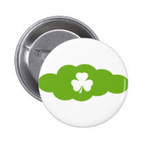 grüne Kleeblattwolke buttons